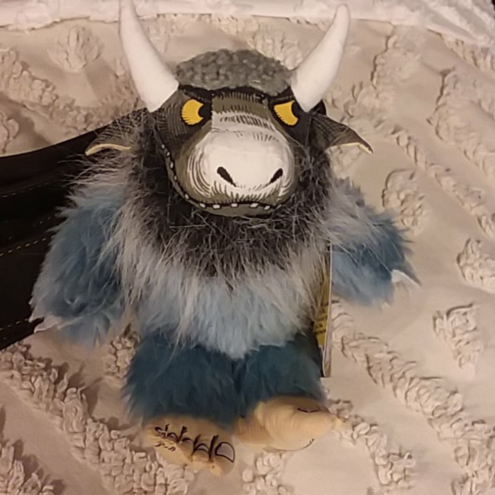 SOLD - "Where the Wild Things Are" stuffed monster
